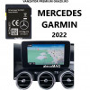 Card navigatie Mercedes-Benz C-Class W205 Audio20 NTG5 Garmin Europa V17 2022
