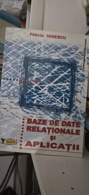Felicia ionescu baze de date relationale si aplicatii foto