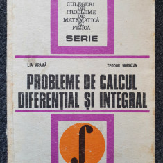 PROBLEME DE CALCUL DIFERENTIAL SI INTEGRAL - Arama, Morozan