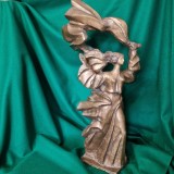 Cumpara ieftin STATUETA DIN BRONZ - &quot;INDEPENDENTA&quot; 1978 - executata de GABRIELA SI GHEORGHE ADOC