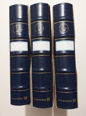 3 mape cu inele Deutsche Post/Leuchtturm Optima (second hand)