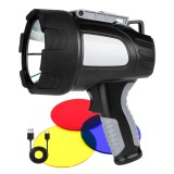 Lanterna P80 LED cu filtre culori, powerbank, 100W, reincarcabila