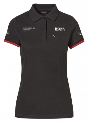 Tricou Dama Oe Porsche Motorsport Collection Boss Negru Marime XS WAP4340XS0L0MS foto