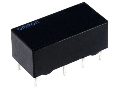 Releu Electromagnetic DPDT 24VDC 2A foto