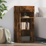 Gossi dulap, stejar fumuriu, 40x42,5x93 cm, lemn prelucrat