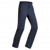 Pantalon Drumeție la munte MH100 Bleumarin Băieți 7 -15 ani, Quechua