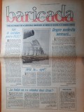 ziarul baricada 24 ianuarie 1990 - anul 1,nr.2-revolutia romana,silviu brucan