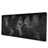 Mouse Pad si Tastatura cu Harta Lumii, 30 x 80 x 2 mm, RC-K1073, Negru