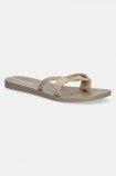Ipanema papuci KIREI FEM femei, culoarea bej, cu toc plat, 81805-BC801