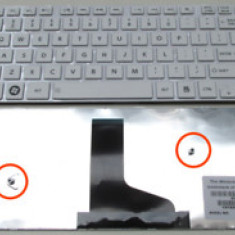 Tastatura laptop noua Toshiba L40D-A White Frame White US White