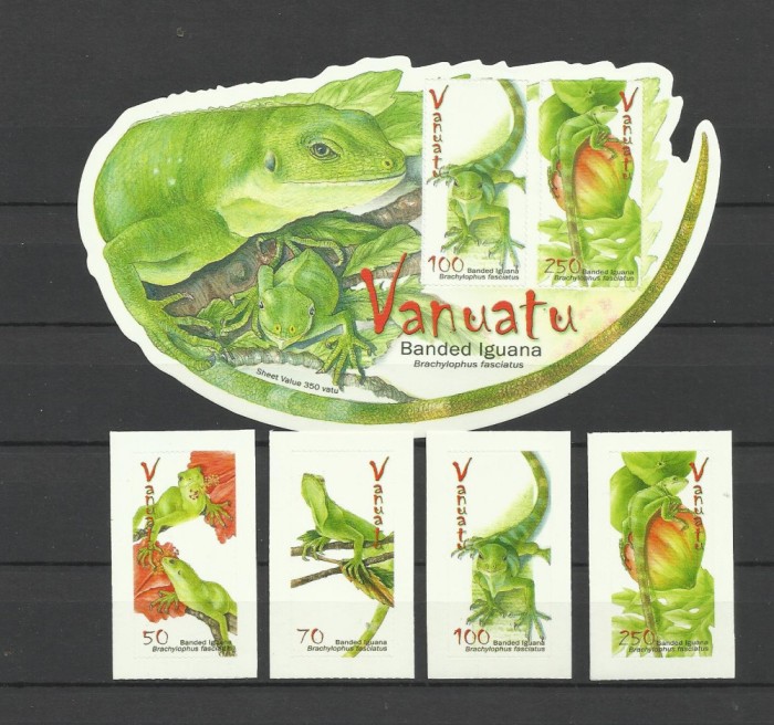 VANUATU 2007 FAUNA REPTILE IGUANE