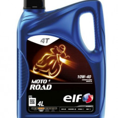 (PL) Ulei de motor 4T 4T Elf Moto 4 Road SAE 10W40 4L SN JASO MA-2 Semi-sintetic