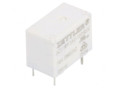 Releu Electromagnetic SPST-NO 12VDC 10A 250VAC foto