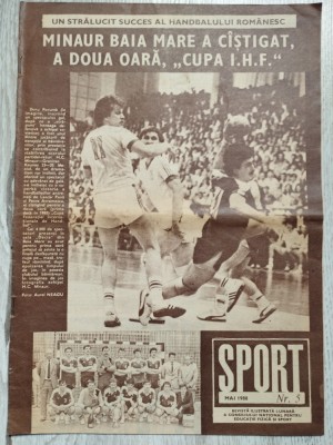 Revista SPORT nr. 5 - Mai 1988 foto