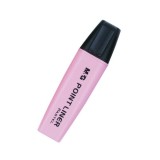 Textmarker pastel parfumat MG, roz