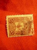 Timbru Turcia 1905 - val. 2 1/2 piastri stampilat
