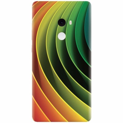 Husa silicon pentru Xiaomi Mi Mix 2, 3D Multicolor Abstract Lines foto