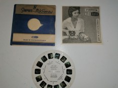 LOT 5 DIAPOZITIVE CIRCULARE 3D MEOPTA-BUDAPESTA /CUBA /PRAGA /CEHOSLOVACIA