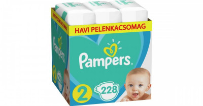 Pampers Active Baby havi Pelenkacsomag 4-8kg Mini 2 (228db) foto