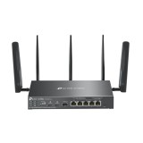 Router VPN 4G+ TP-Link Omada AX3000 WiFi 6 Dual SIM PoE+ ER706WP-4G