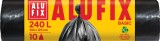 Saci menajeri 240 L 100 x 125 cm HDPE negri Economy 10 buc/rola
