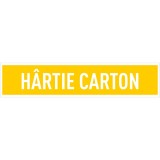 Indicator hartie carton Sun Prints, autocolant, reflectorizant, galben, forma dreptunghiulara, 25.4 x 5.4 cm