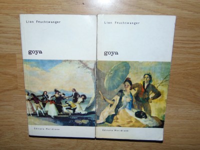 GOYA-LION FEUCHTWANGER VOL.I-II foto
