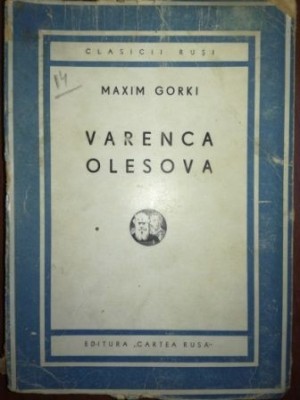 Varenca Olesova- Maxim Gorki foto