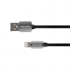 Cablu de date/incarcare Kruger&amp;amp;amp;Matz, USB - Lightning, 1 m foto