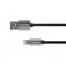 Cablu de date/incarcare Kruger&amp;amp;Matz, USB - Lightning, 1 m