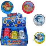 JOJO ANIMALE MARINE JUCĂRIE YOYO CU ȘIR COLORAT JOC DE DEXTERITATE 1 PC