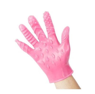 Manusa cu Striatii Stimulatoare, PVC, Roz, Mokko Toys foto