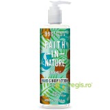 Lotiune pentru Corp si Maini cu Cocos 400ml