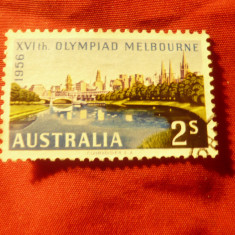 Timbru Australia 1956 - Peisaj , val. 2sh