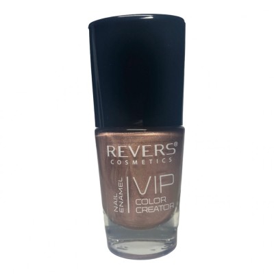 Lac de unghii Vip, 3D, Revers, bej, 12 ml, Nr 055 - bej nude, sidefat foto