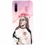 Husa silicon pentru Xiaomi Mi 9, Bad Girl