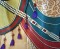Batic/ Esarfa matase naturala, vintage - CODELLO - 10