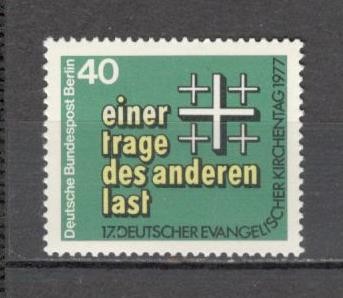 Berlin.1977 Ziua Bisericii Evangelice SB.855 foto