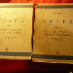 N.Balcescu - Opere vol.1 parteaI si partea II 1940 , 335+325 pag