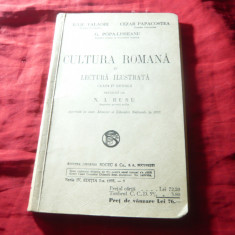 I,Valaori - Cultura Romana in lectura ilustrata - Ed.Socec 1937 , 190pag