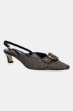 MICHAEL Michael Kors pumps Jaden culoarea maro, cu toc drept, cu toc deschis, 40T5JDMS1B.007