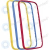 Motorola Moto E2, Moto E 2nd Gen. Bumper triplu pachet albastru/roșu/galben ASMSTBNDREDBLYW-M