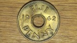 Cumpara ieftin Fiji - moneda de colectie coloniala - raritate - 1 penny 1942 S George VI - detalii foarte bune !