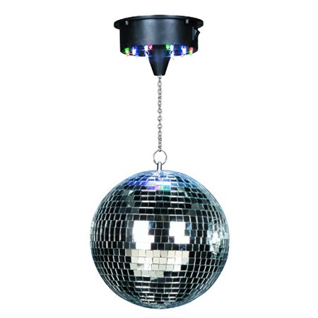 GLOB DISCO 8 inch/20CM CU MOTOR /18 LED-URI RGB GLOB DISCO 8 inch/20CM CU MOTOR /18 LED-URI RGB