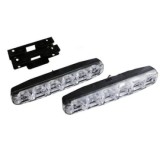 Set 2 bucati lumini de zi universale, FOXMAG24, 6 leduri premium