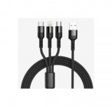 Cablu 3in1 USB 3.4A PREMIUM Quick charge Cod: C55 Automotive TrustedCars, Oem
