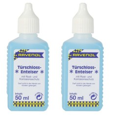 Pachet 2 x solutie dezghetare Ravenol Glasklar 50 ml