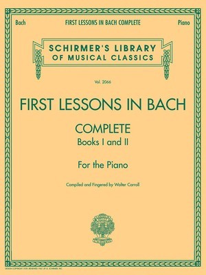 First Lessons in Bach Complete: Books I and II for the Piano foto