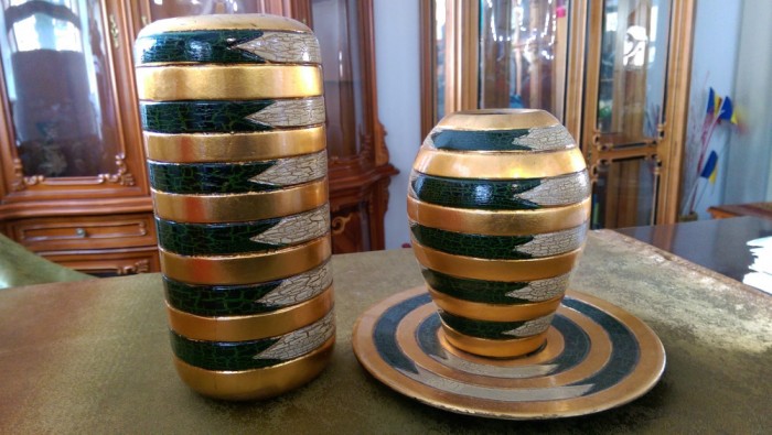 Set , vaze de ceramica