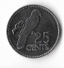 Moneda 25 cents 2012 - Seychelles, Australia si Oceania, Cupru-Nichel